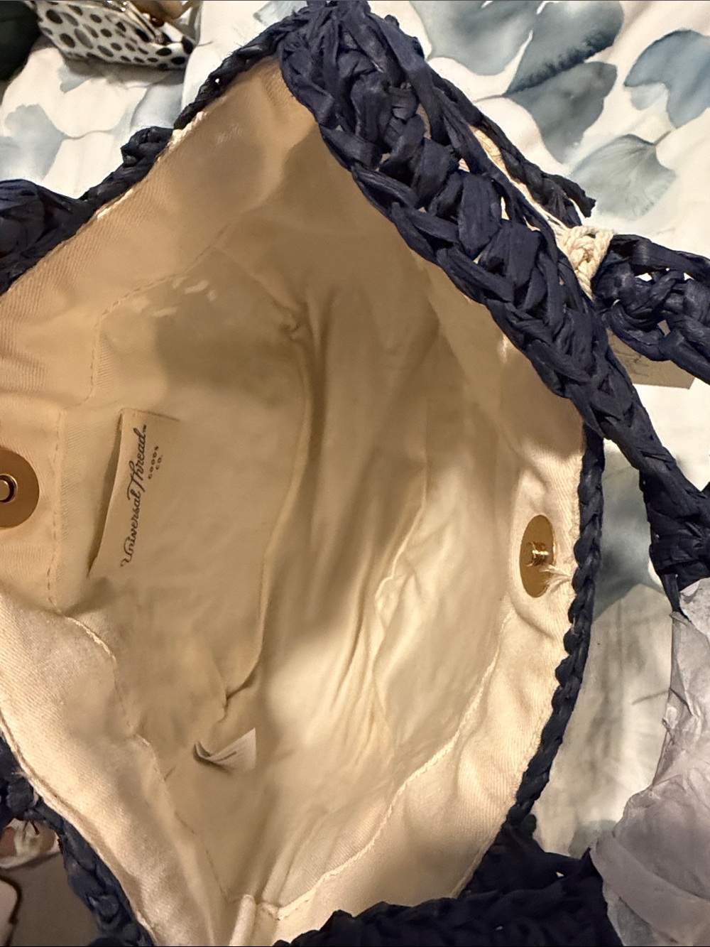Navy Blue “Ciao” Bag - Picture 8 of 8